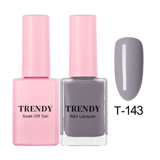 Trendy Gel & Lacquer - 143 Night Ash