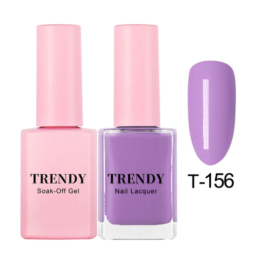 Trendy Gel & Lacquer - 156 New Orchid