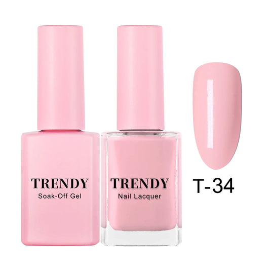 Trendy Gel & Lacquer - 34 Pale Nude
