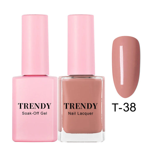 Trendy Gel & Lacquer - 38 Window Nude