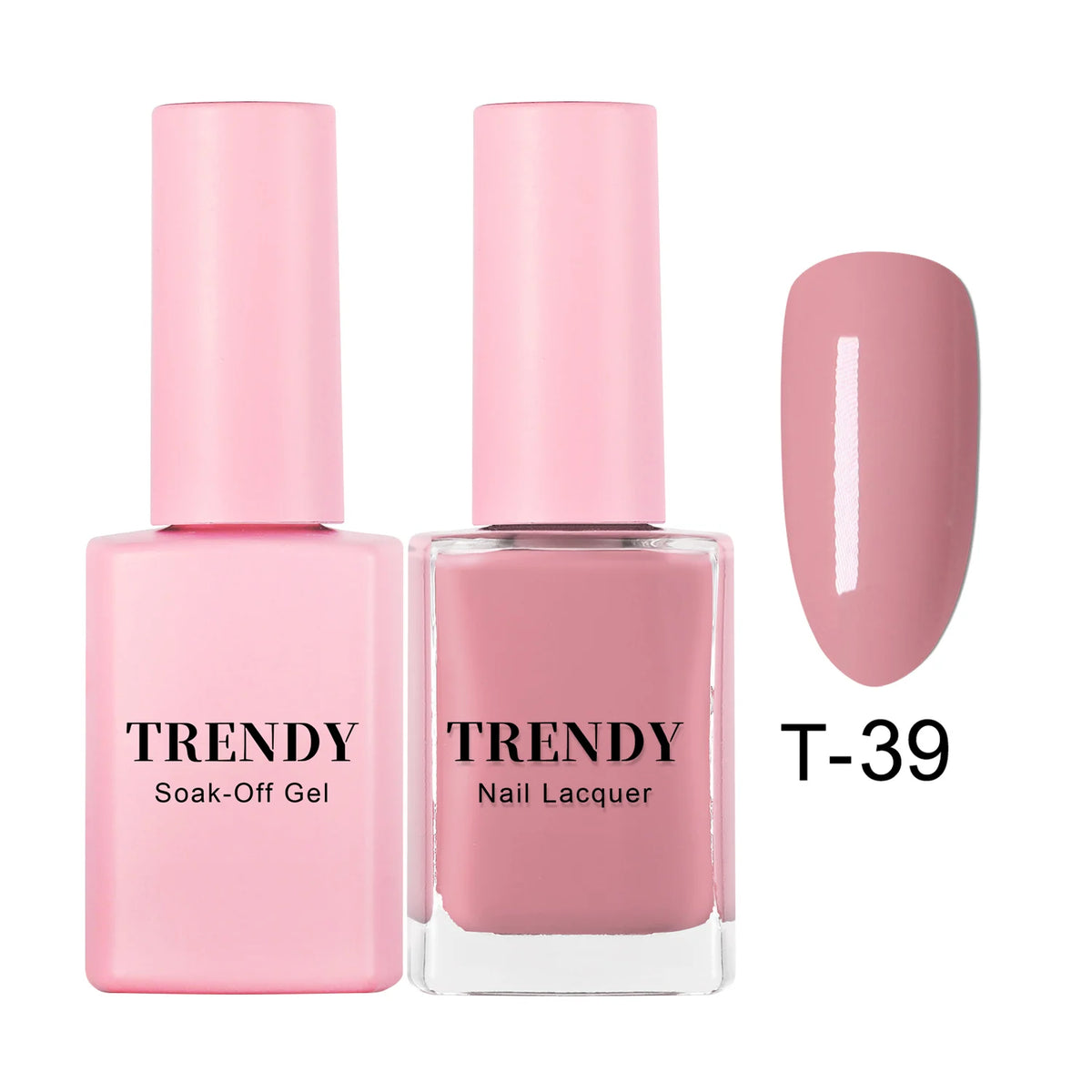 Trendy Gel & Lacquer - 39 Ember Nude