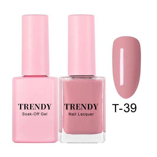 Trendy Gel & Lacquer - 39 Ember Nude