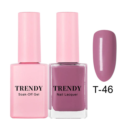 Trendy Gel & Lacquer - 46 Old Purple