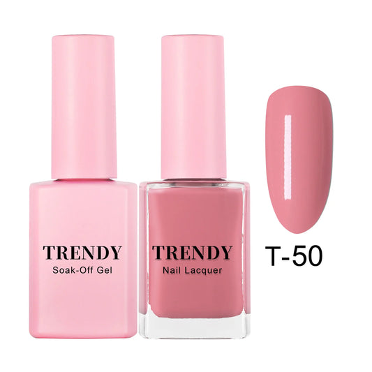 Trendy Gel & Lacquer - 50 Lowkey Nude
