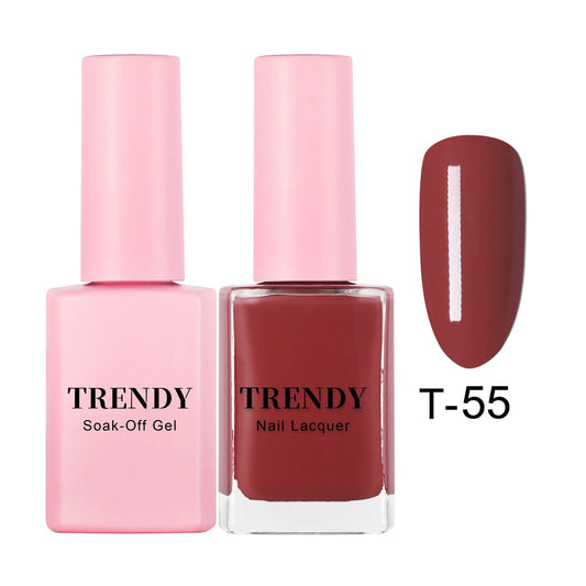 Trendy Gel & Lacquer - 55 Dark Cherry
