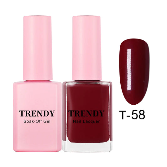 Trendy Gel & Lacquer - 58 Blackberry