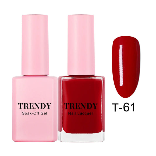 Trendy Gel & Lacquer - 61 Auburn