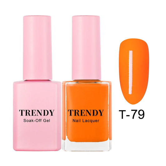 Trendy Gel & Lacquer - 79 Fun Orange