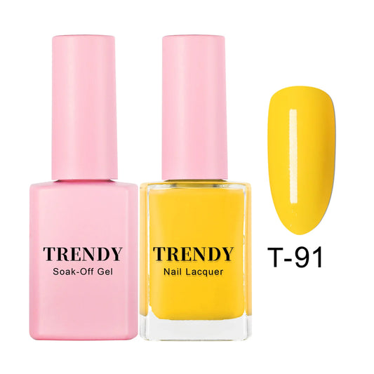 Trendy Gel & Lacquer - 91 Hot Summer