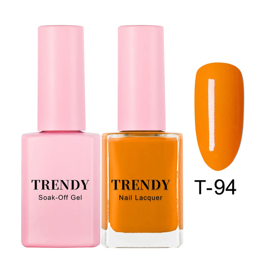Trendy Gel & Lacquer - 94 Dark Orange