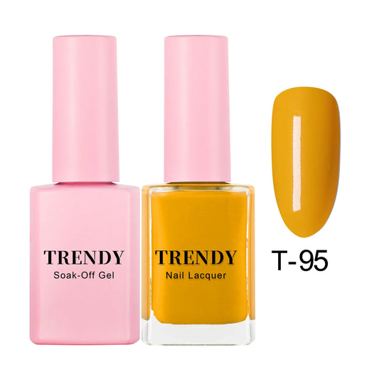 Trendy Gel & Lacquer - 95 Orange Nude