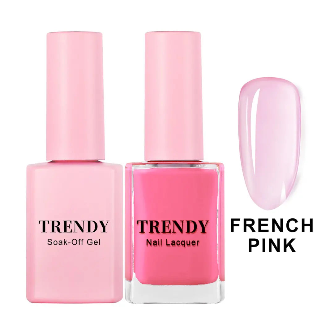 Trendy Gel & Lacquer - French Pink